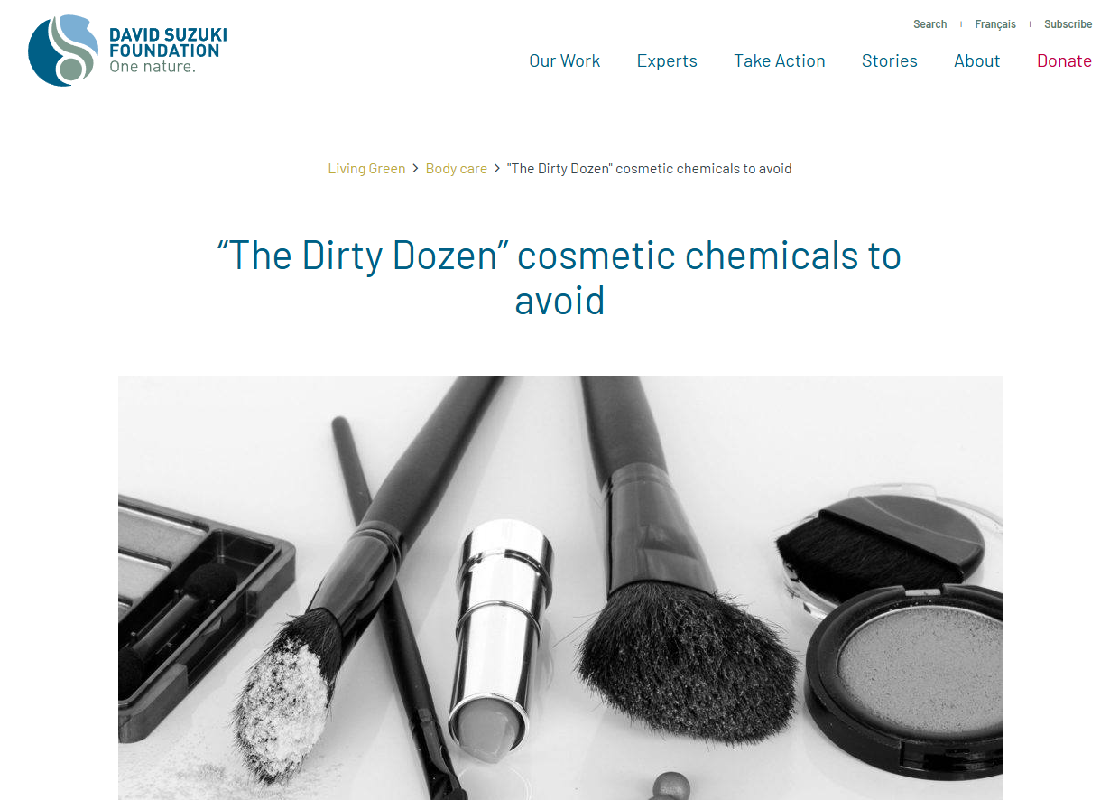 The Hidden Chemical Dangers in Your Everyday Skin and Hair Cosmetics