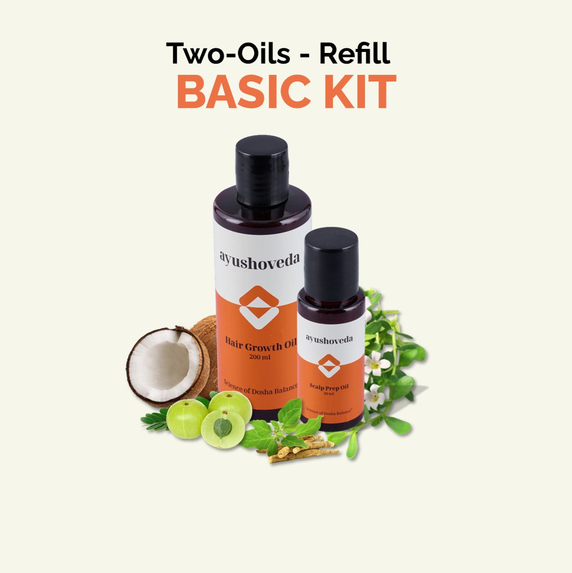 Refill | Basic Hair Care Kit | Two-Oils