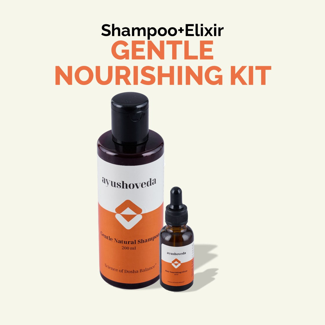 Gentle Nourishing Hair Care Kit | Shampoo + Elixir